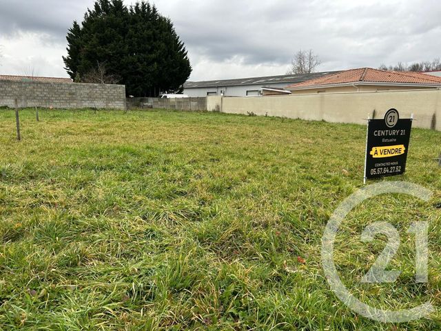 terrain à vendre - 451.0 m2 - ST ANDRE DE CUBZAC - 33 - AQUITAINE - Century 21 Estuaire