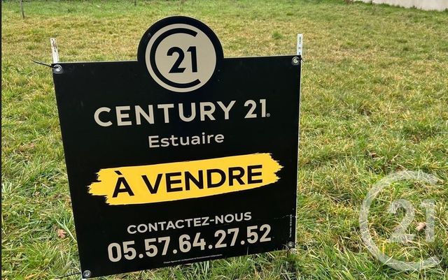 terrain à vendre - 725.0 m2 - TEUILLAC - 33 - AQUITAINE - Century 21 Estuaire