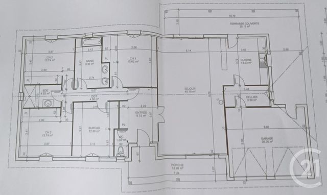 maison à vendre - 5 pièces - 150.0 m2 - CUBZAC LES PONTS - 33 - AQUITAINE - Century 21 Estuaire