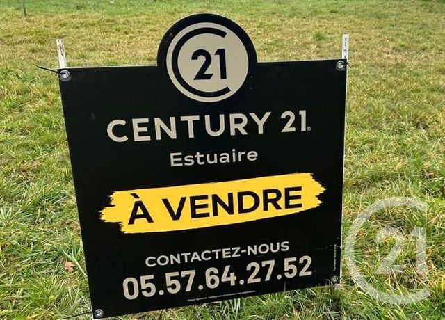 terrain à vendre - 5625.0 m2 - ST LOUBES - 33 - AQUITAINE - Century 21 Estuaire